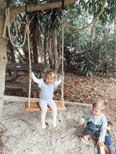 Load image into Gallery viewer, Personalised Wooden Tree Swing
