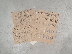 Learn To Write Stencil Kit