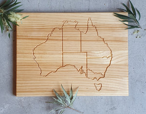 Australian Map Tracing Board