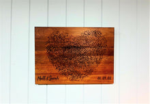 Load image into Gallery viewer, Fingerprint Artwork - Love