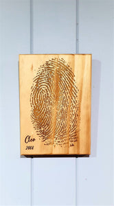 Fingerprint Artwork - Single Print
