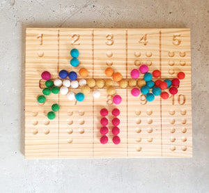 Wooden Counting Board Large