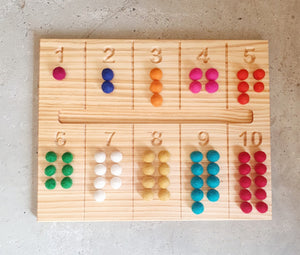 Wooden Counting Board Large